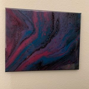 Handcrafted Painting Acrylic Pour/Resin